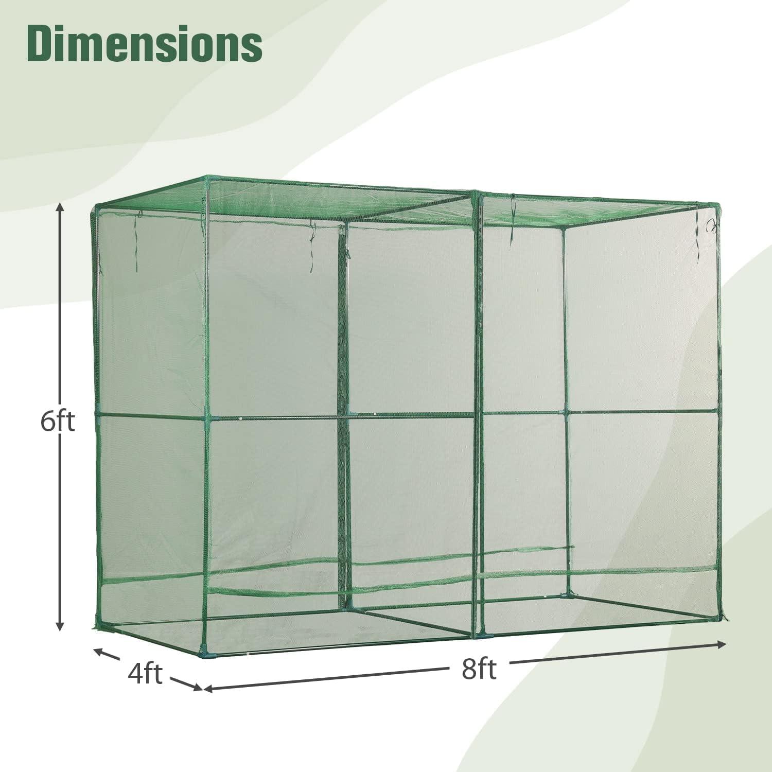 Crop Cage Plant Protection Tent, Fruit Cage Netting Cover