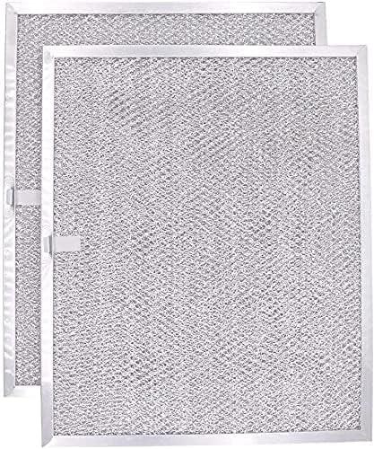 Range Hood Filter Replace 99010299 11-3/4" x 14-1/4" x 3/8" For NuTone Allure WS1 QS2 and Broan QS1 30" Range Hoods BPS1FA30 (2 Pack)