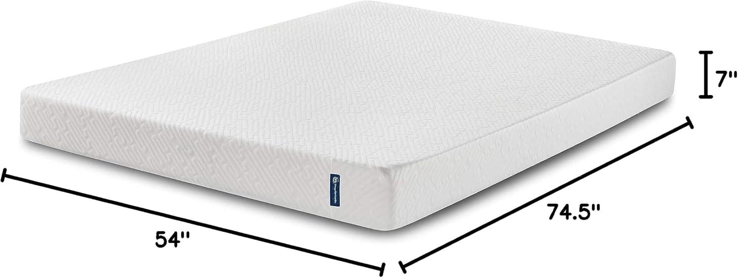 Serta For Ewe Medium Firm 7" Memory Foam Mattress