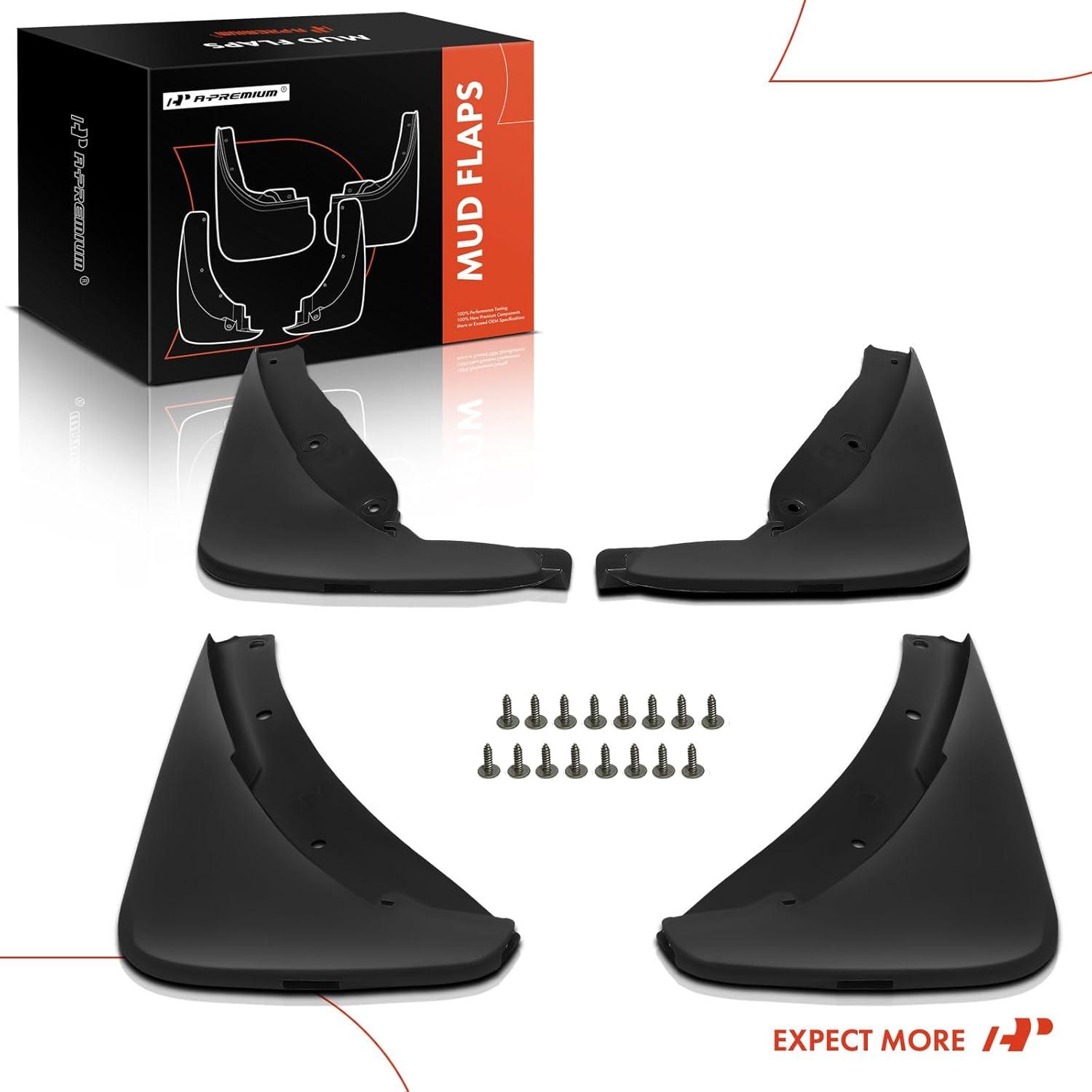 A-Premium Splash Guards Mud Flaps Replacement for Dodge Challenger 2015-2019 (Not for Widebody Coupe) Front and Rear 4-PC Set