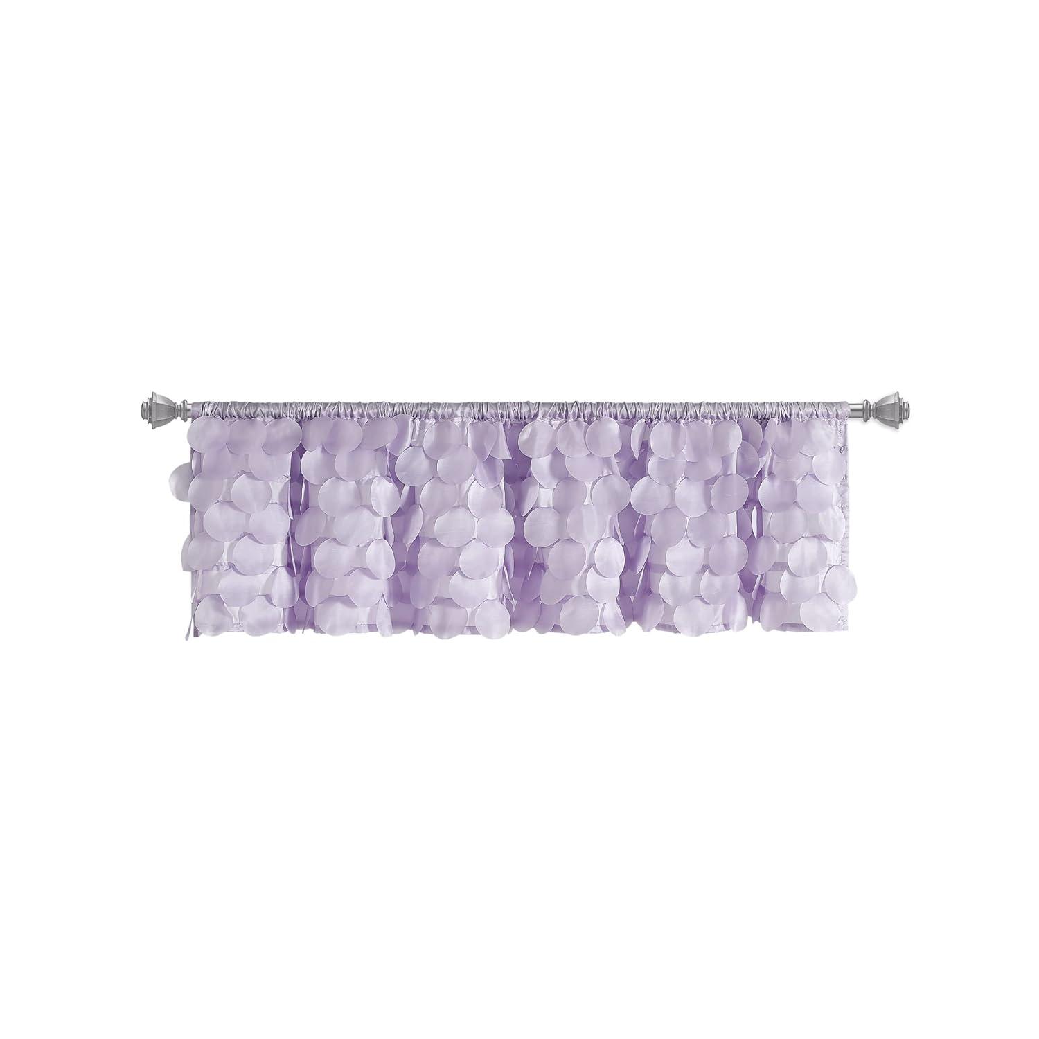 Lush Decor Gigi Scalloped Window Valance
