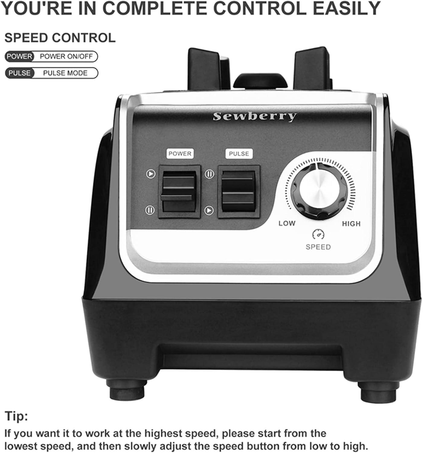 Blender Professional Countertop Blender, 2200W High Speed Commercial Blender for Shakes and Smoothies with 70Oz BPA Free Container, Smoothie Maker for Crushing Ice, Frozen Dessert, and Nuts etc.