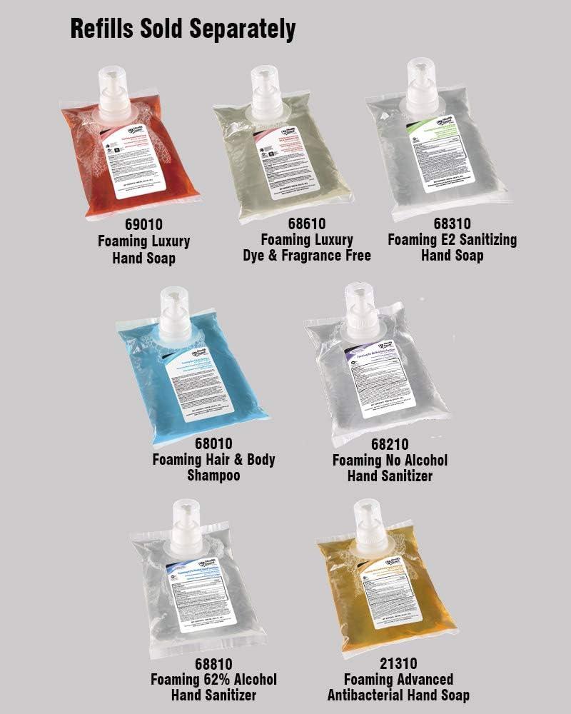 Black Automatic Wall Mount Soap Dispenser with Trim