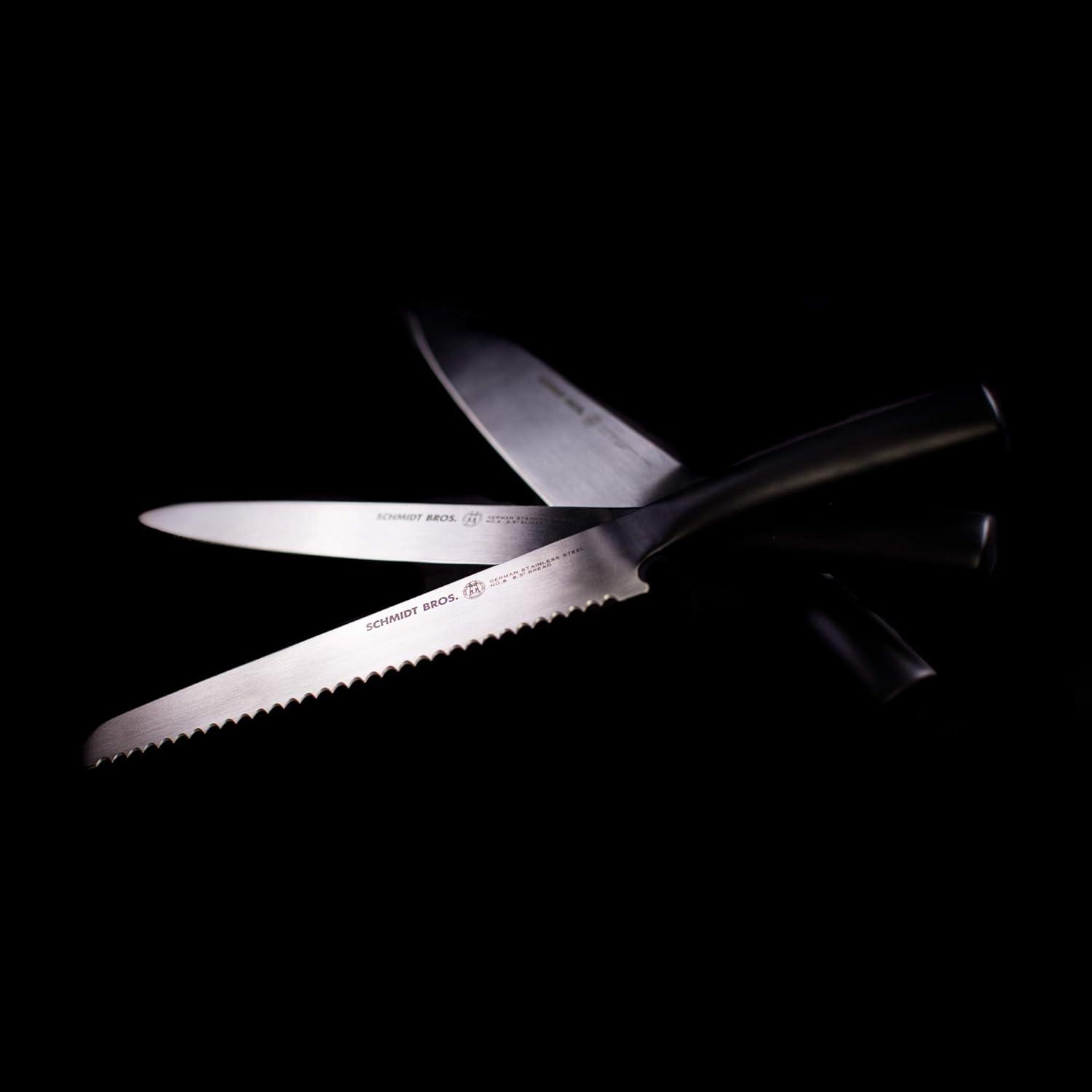 Schmidt Brothers ® Carbon 6 15-Piece Knife Block Set