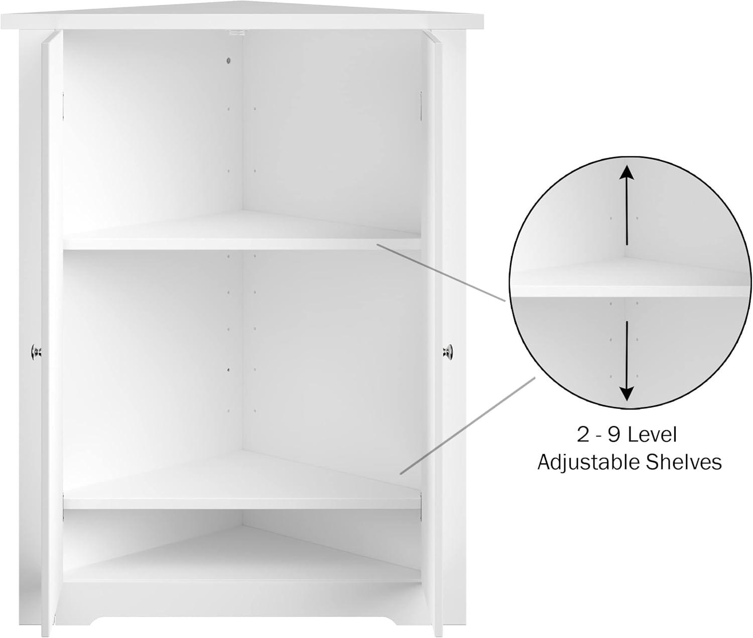 Lavish Home Bathroom Organizer - Medicine Cabinet or Over-the-Toilet Storage