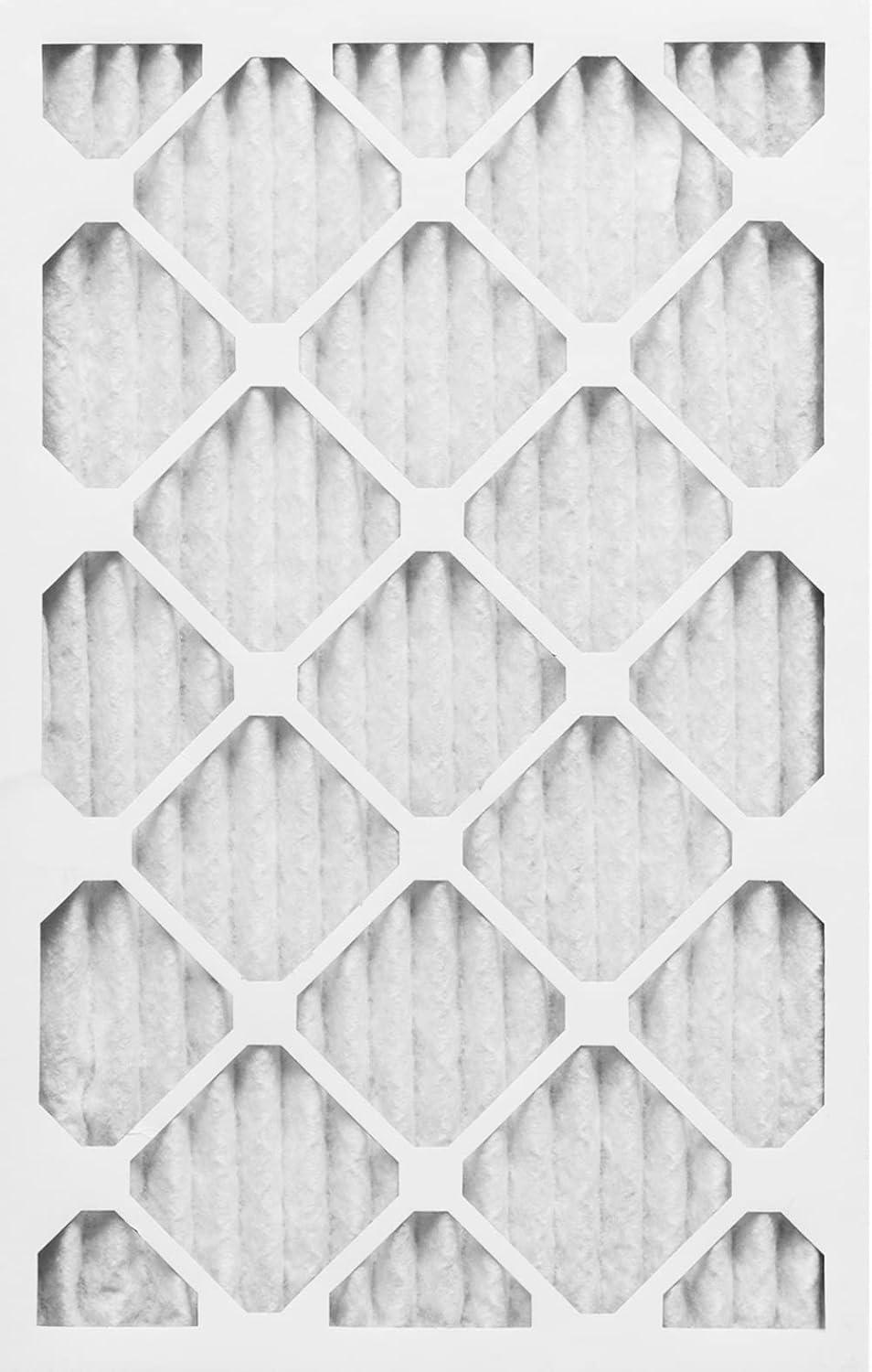 14x20x1 (13_1/2x19_1/2) Pleated Air Filters MERV 13 Plus Carbon 4 Pack