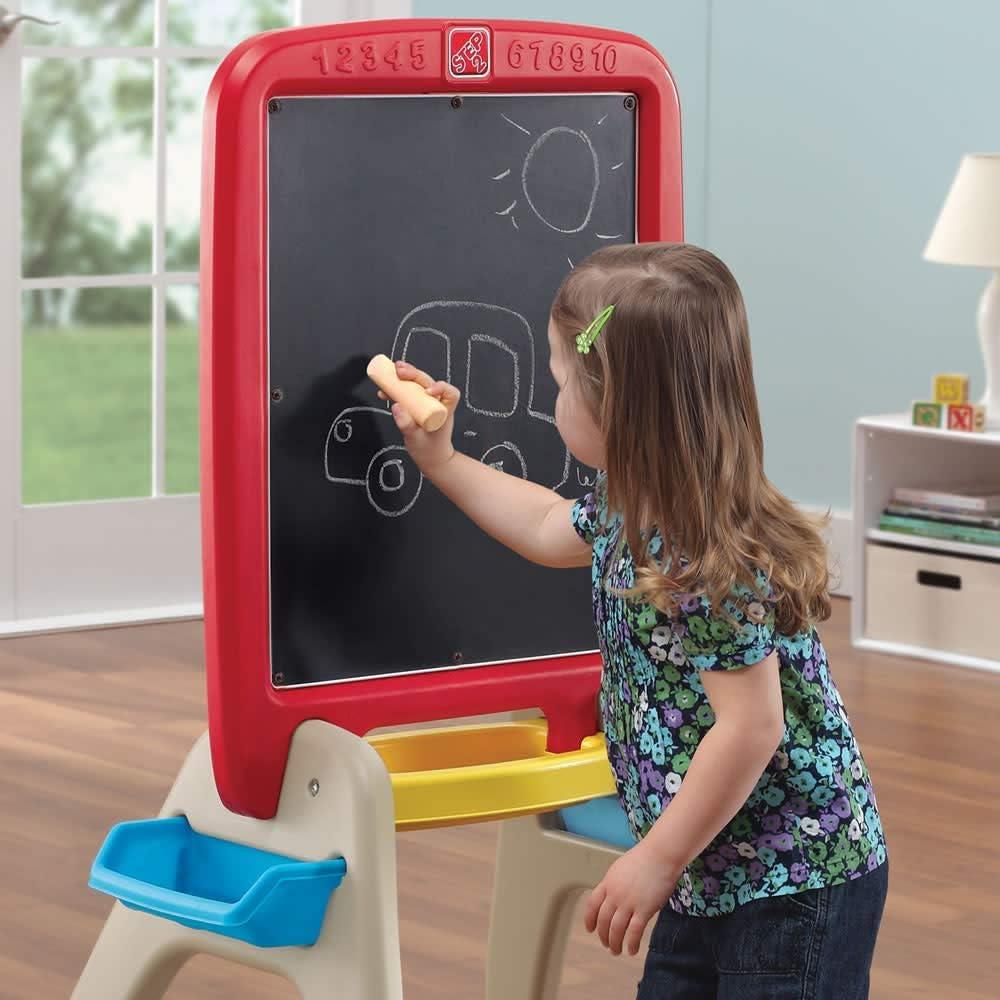 Step2 Step2 All Around Red Easel for Two Folding Board Easel