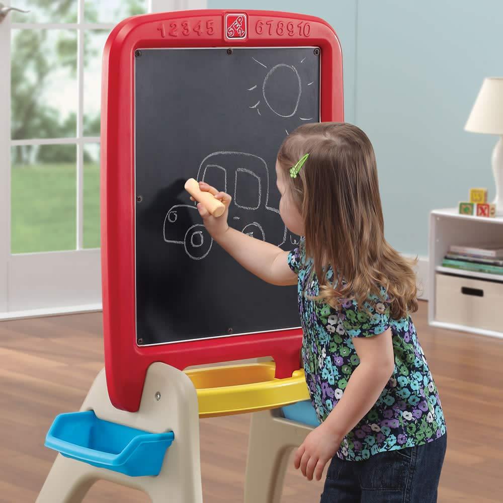 Step2 Step2 All Around Red Easel for Two Folding Board Easel