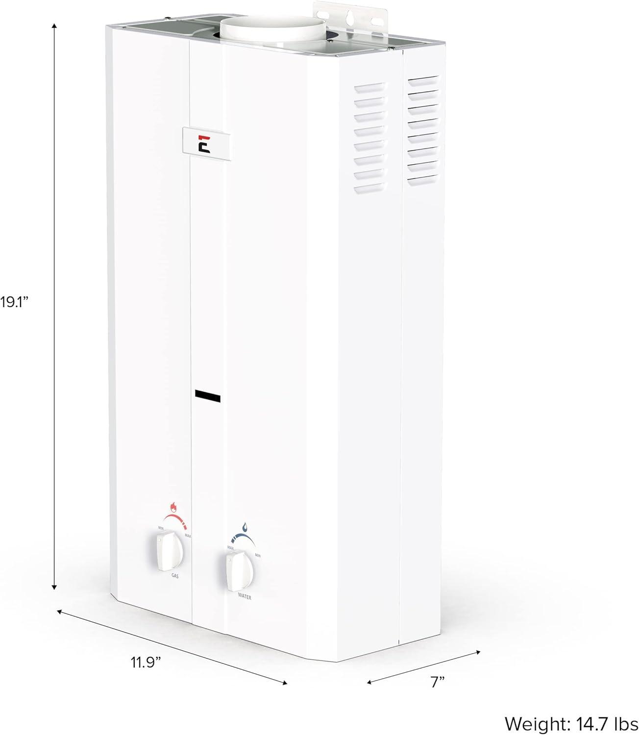 Eccotemp L10 3.0 GPM Portable Outdoor Tankless Water Heater w/ Shower Set