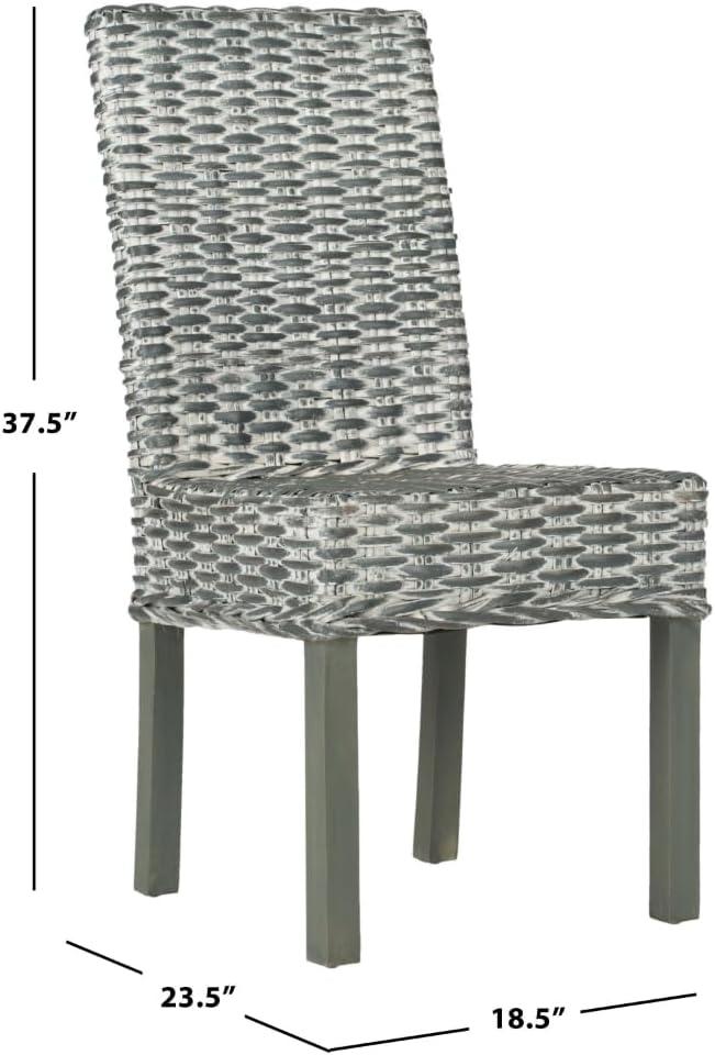 Highland Dunes Willow 18.5'' H Upholstered Parsons Chair (Set of 2)