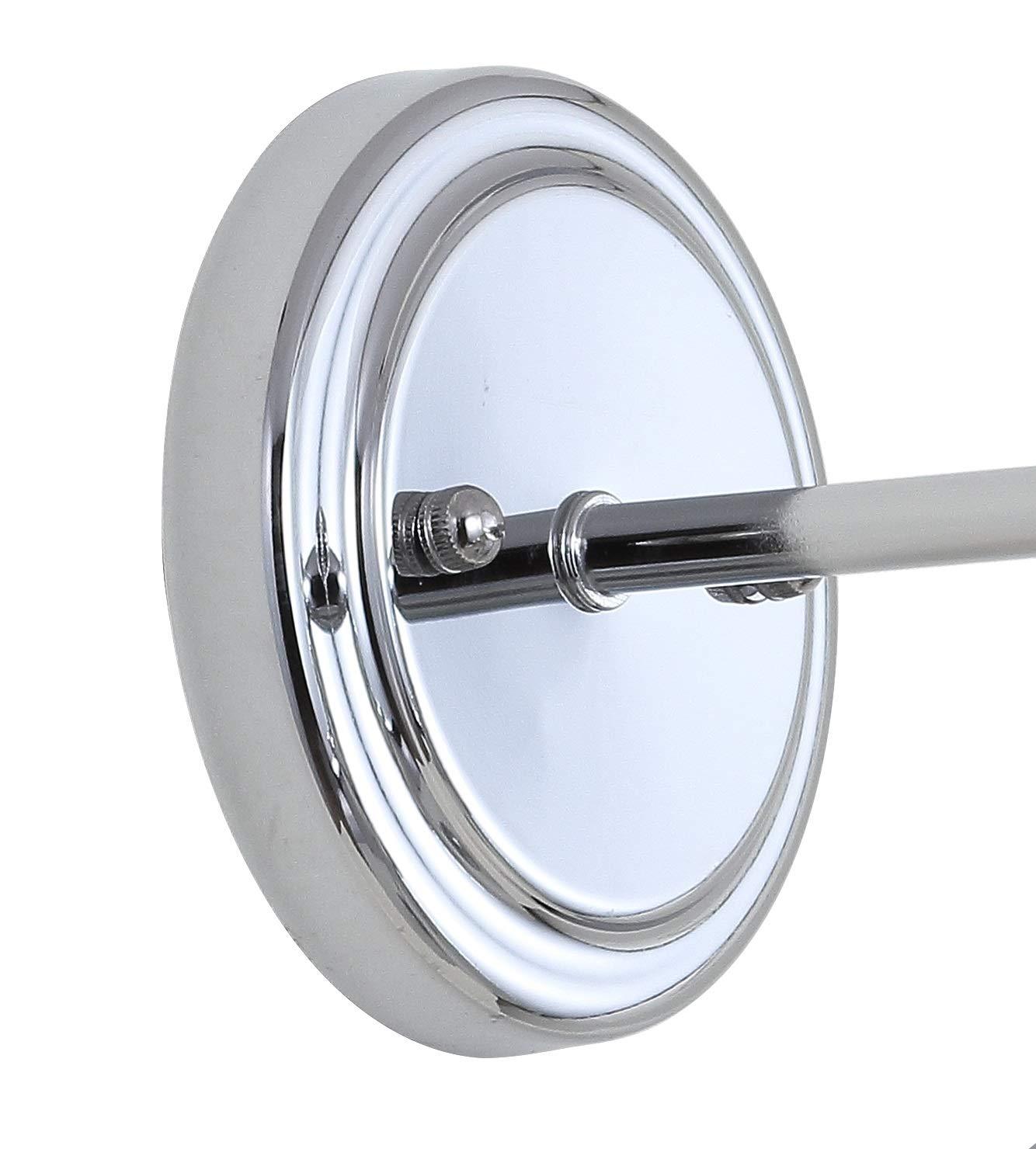 July 7.75" Metal Shade Sconce, Chrome