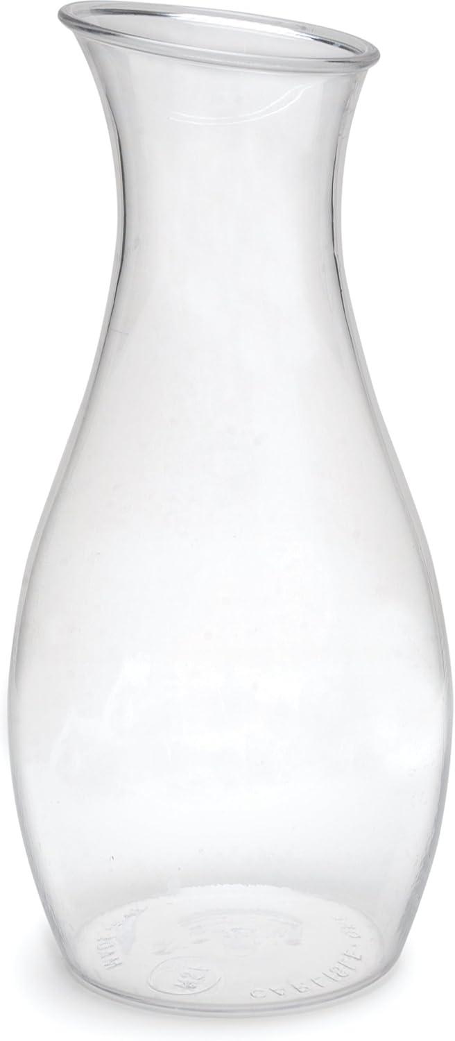 Clear Polycarbonate 56 oz Carafe with Ergonomic Design