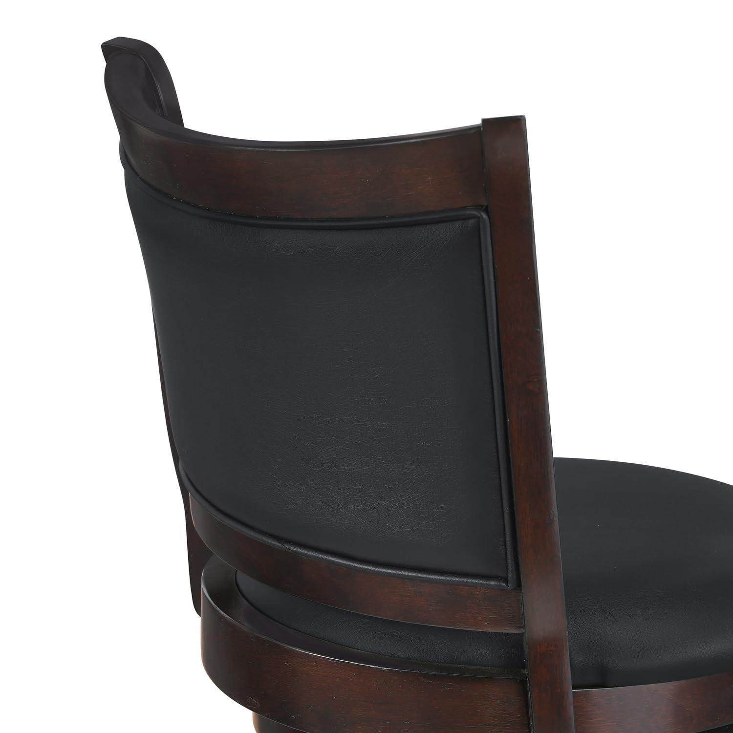 New Classic Furniture,Furniture Bristol 24" Solid Wood Counter Stool In Brown
