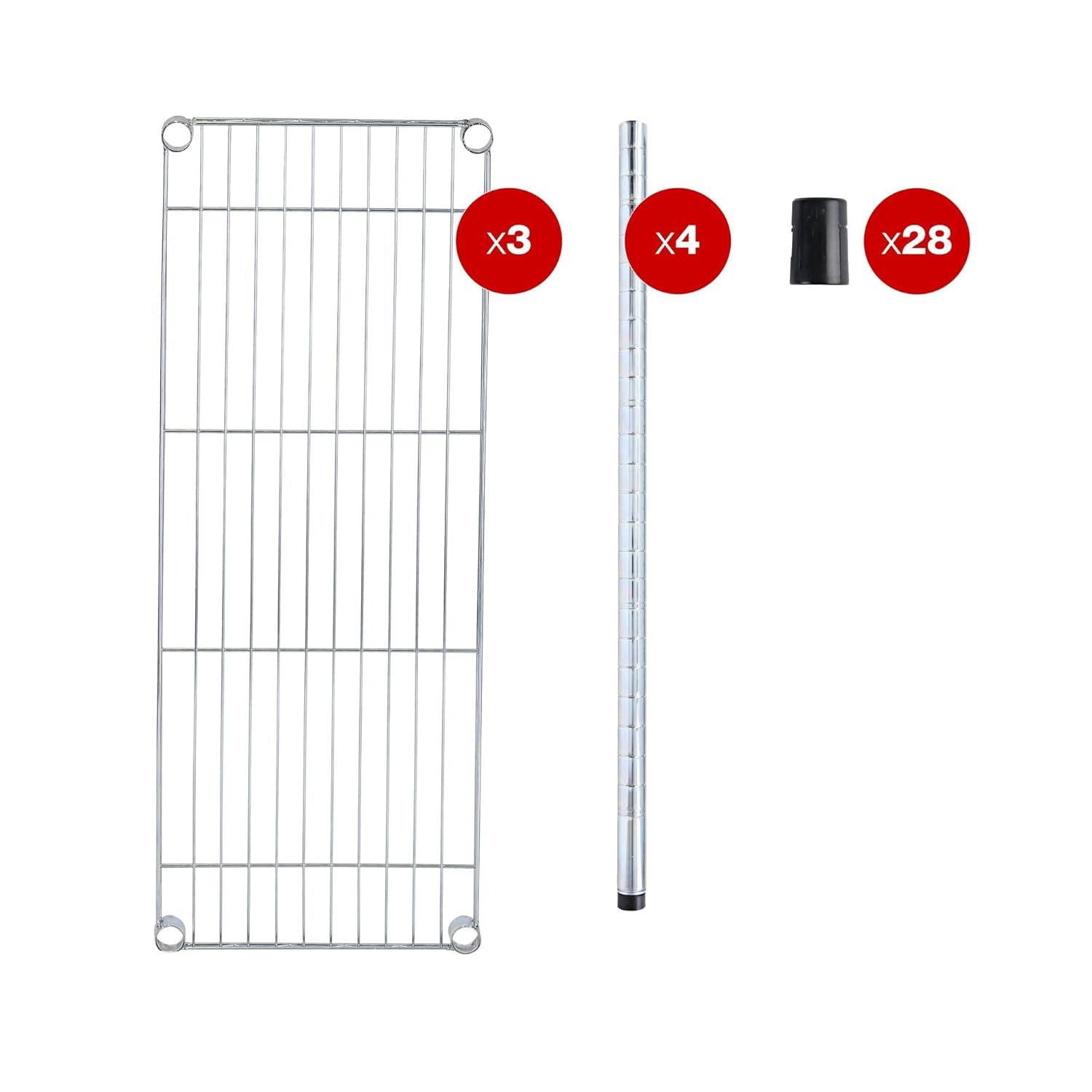 Alera® Residential 36'' W Steel Shelving Unit