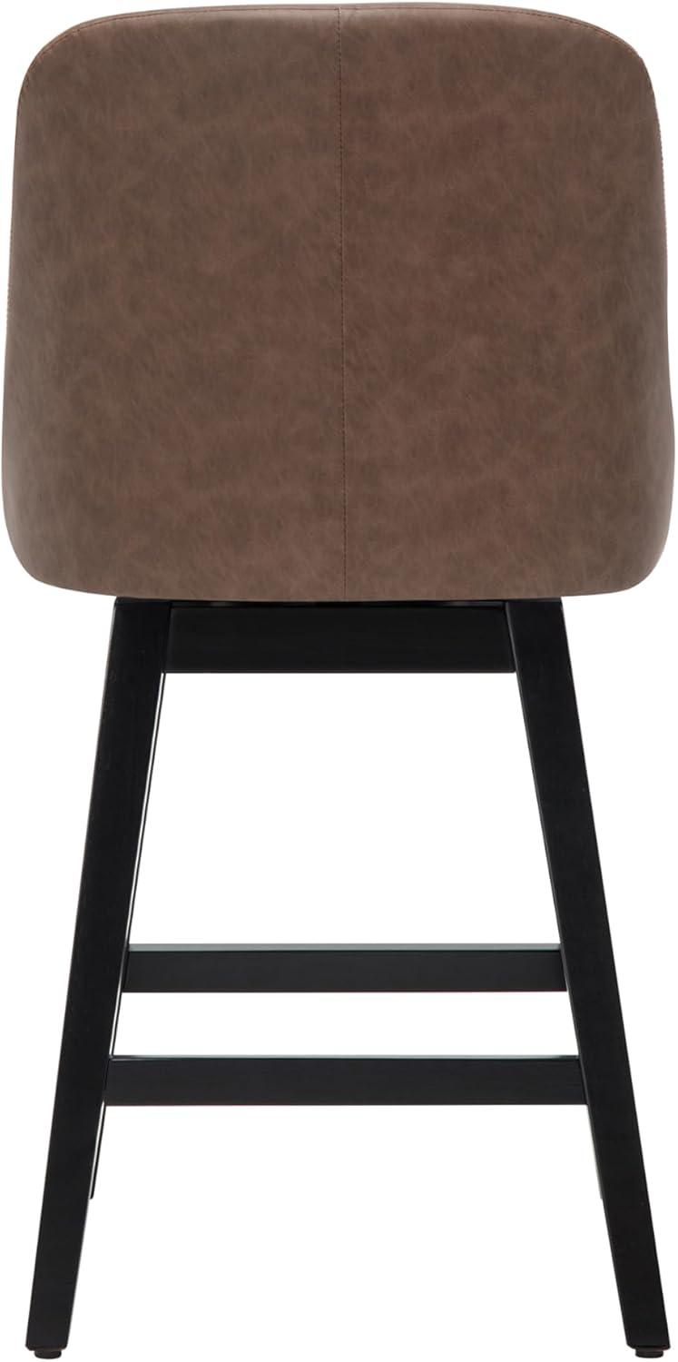 Lilani Swivel Upholstered Counter Stool