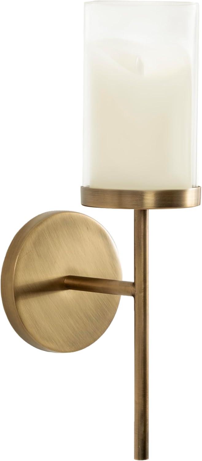 Kate and Laurel Blaise Metal Wall Sconce