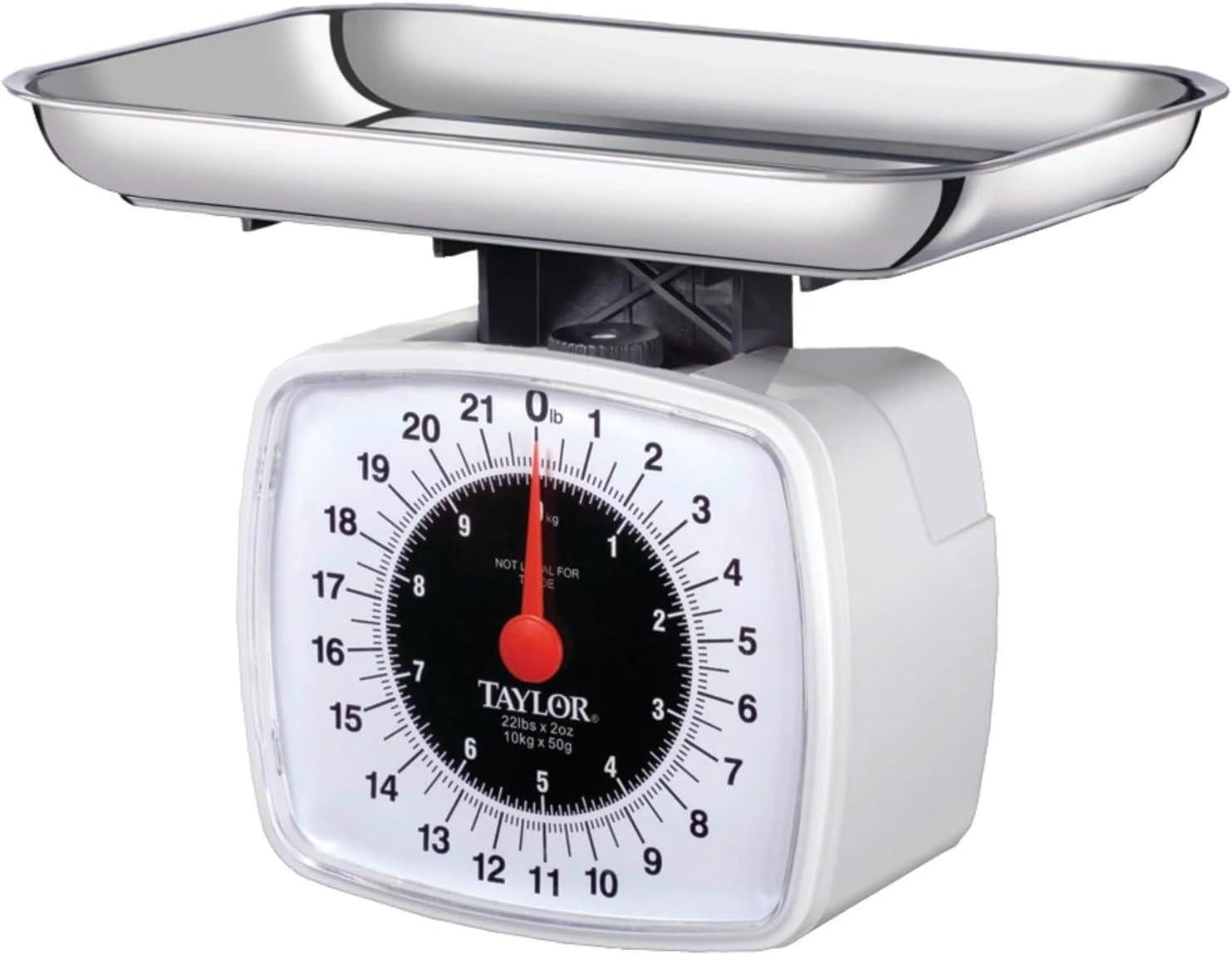 Taylor® Precision Products 3880 Kitchen & Food Scale, 22 Lbs