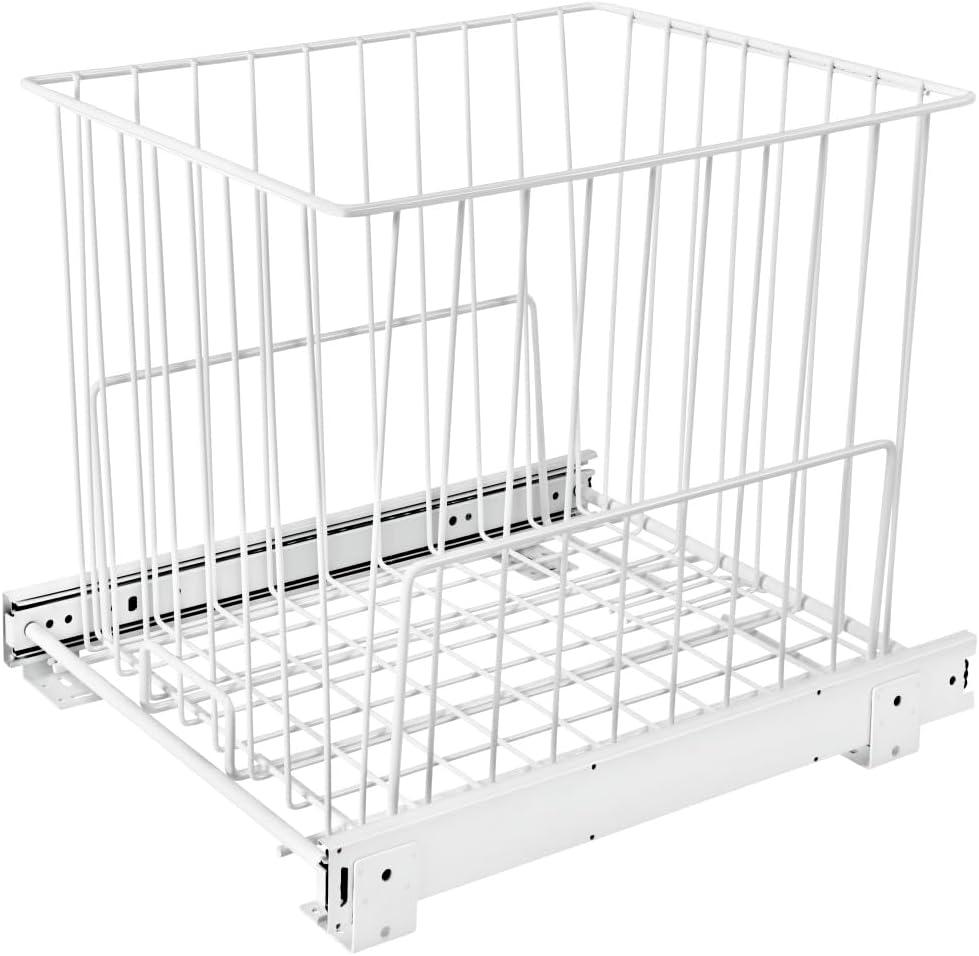 Rev-A-Shelf Rev-A-Shelf Steel Wire Pull Out Hamper for Vanity/Closet Applications