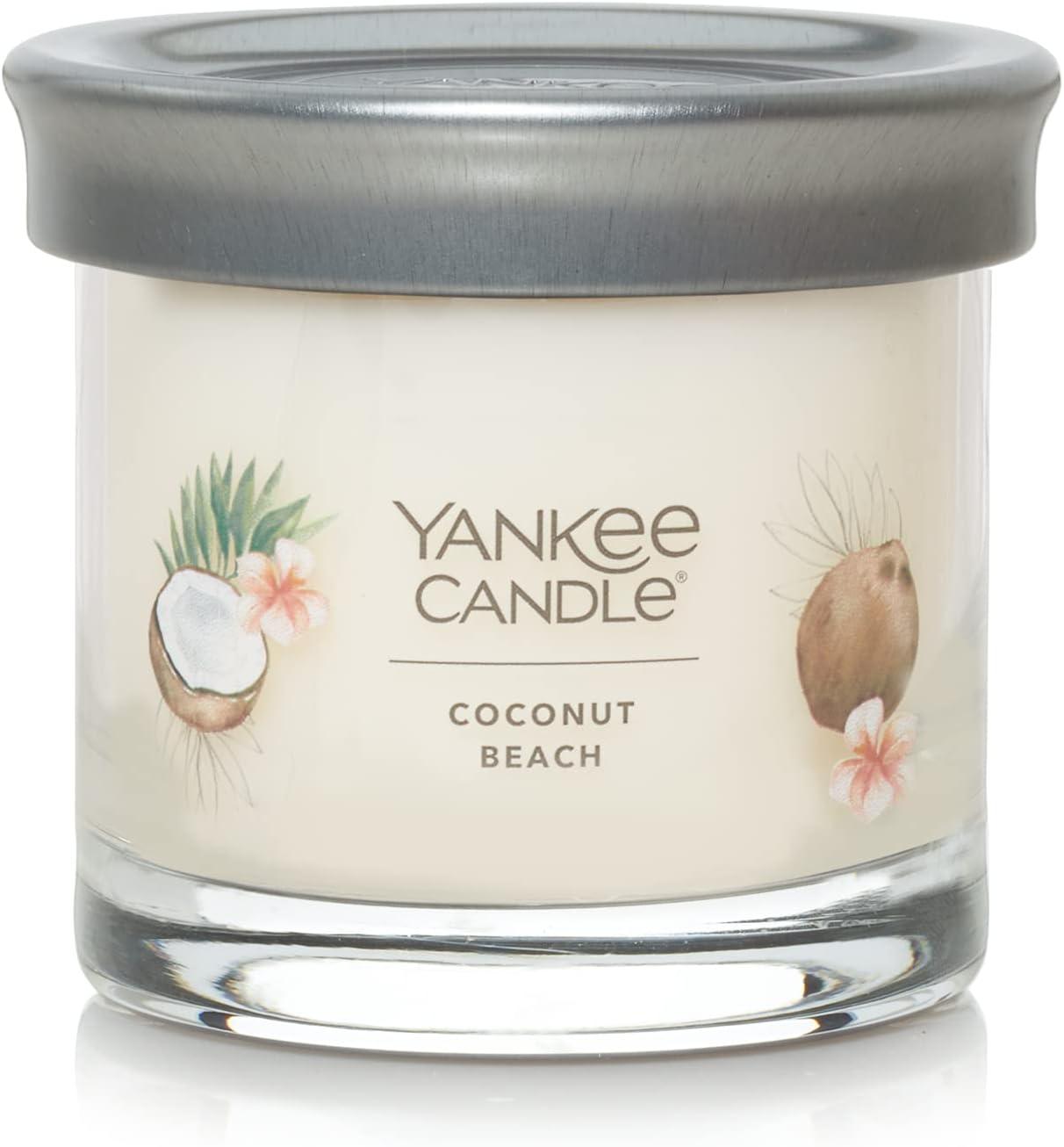 White Coconut Beach Soy Small Tumbler Candle