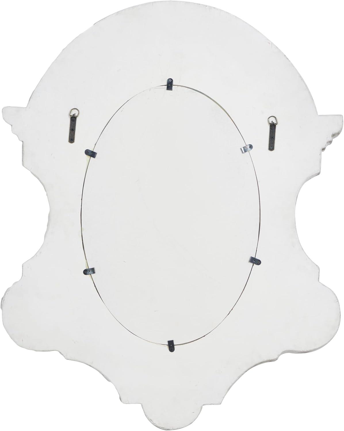 Halma Solid Wood Arch Wall Mirror