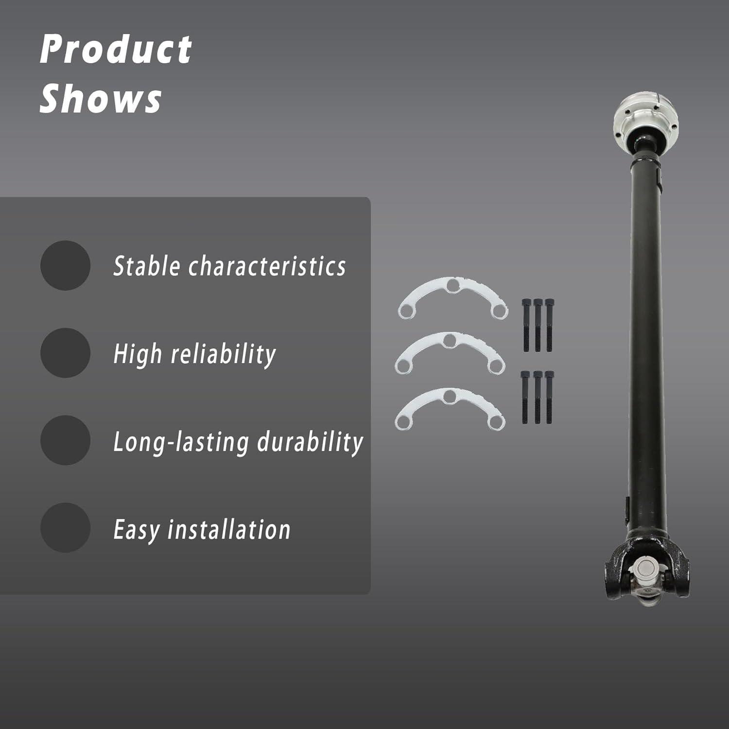 Genrics Front Driveshaft 936-813 Replacement for Explorer 1997-2005 Replacement for Ranger 1998-2010 Replacement for Mazda 1998-2009 Replacement for Mercury 1998-2001