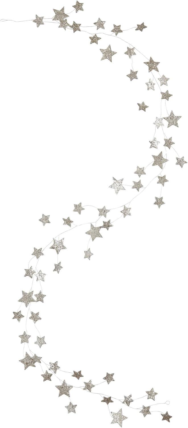 Alarcon Cardboard Glitter Star Tree Garland