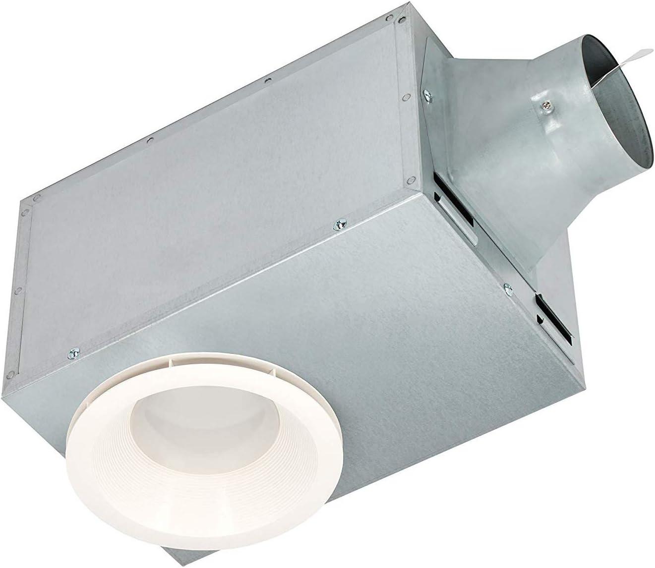 Delta Breez BreezRecessed 80 CFM Exhaust Bath Fan/LED Light and Night-light