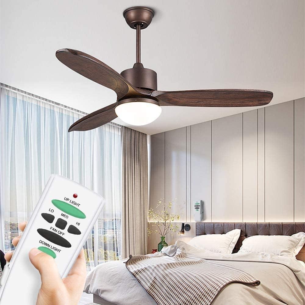 White Ceiling Fan Remote Control with Up/Down Light