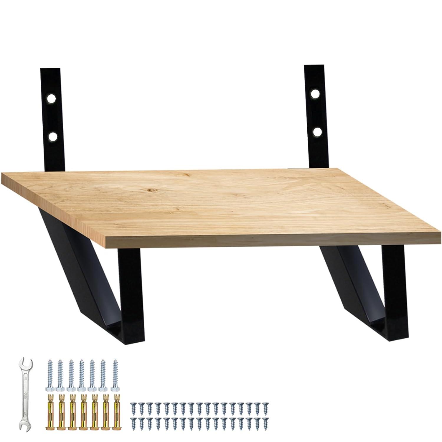 Steel Stair Riser 1 Step, Metal Stair Stringers for Deck Height 11.9 inches, Steel Stair Step Riser for Outside Stairs (2Pack)