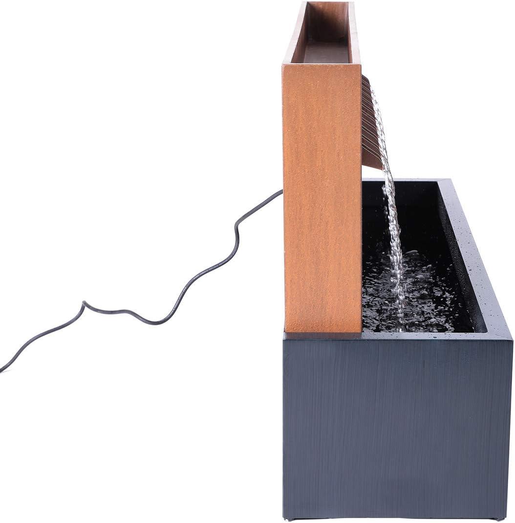 Hi-Line Gift Ltd. Metal Weather Resistant Floor Fountain