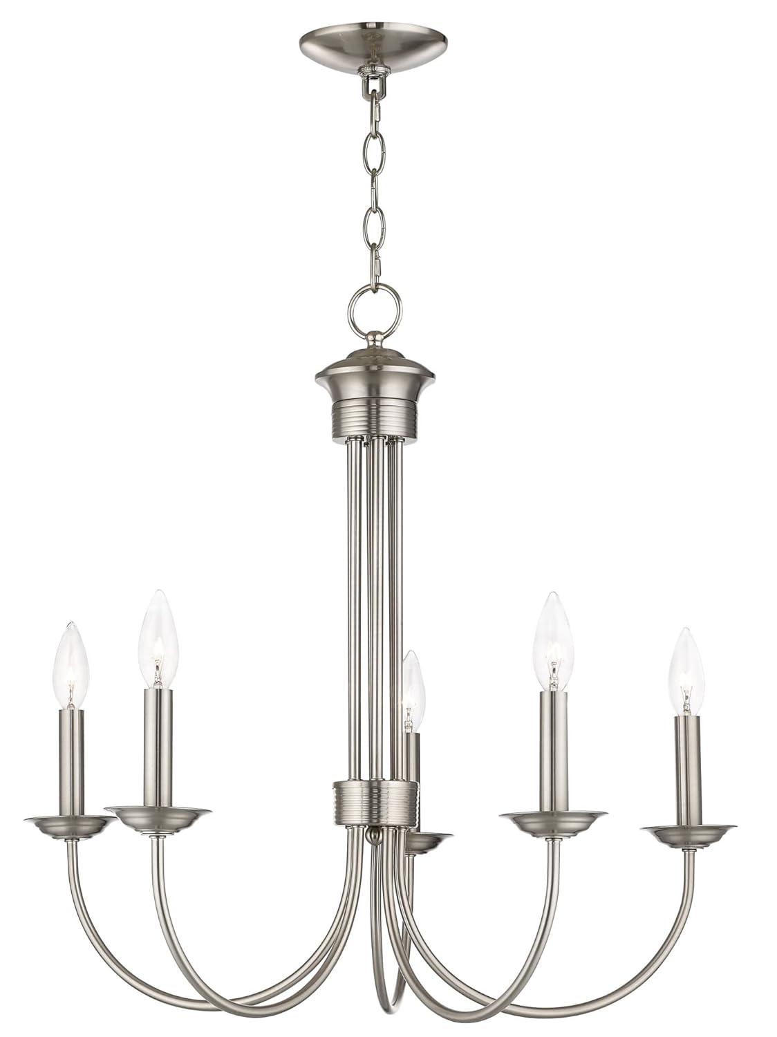 Livex Lighting Estate 5 - Light Chandelier in  Bronze