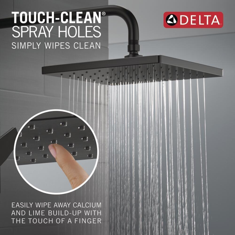 Modern Monitor 14 Series 1-handle Single Function Square Tub & Shower Trim