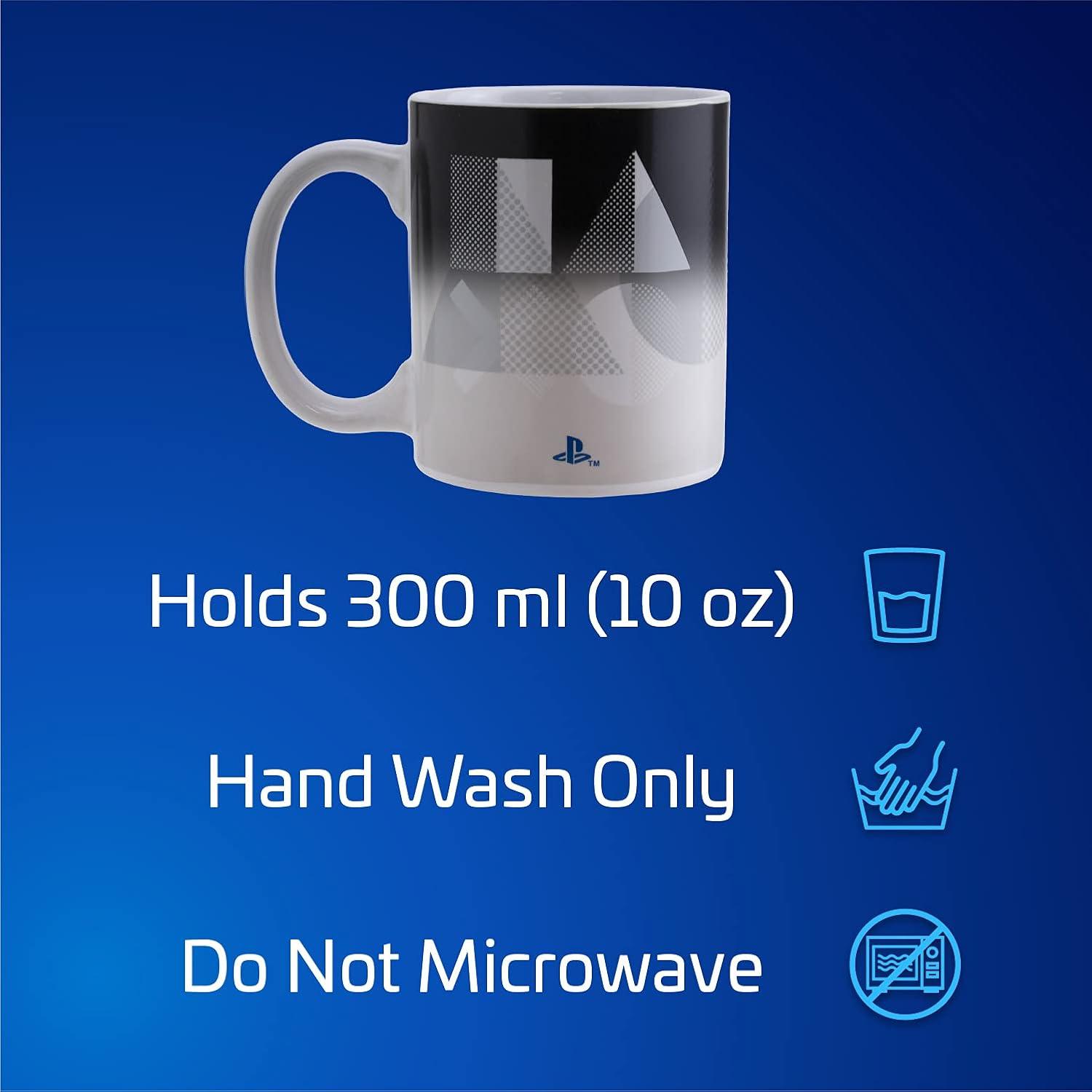 Paladone Products Ltd. PlayStation PS5 Heat Change 10 Ounce Ceramic Mug