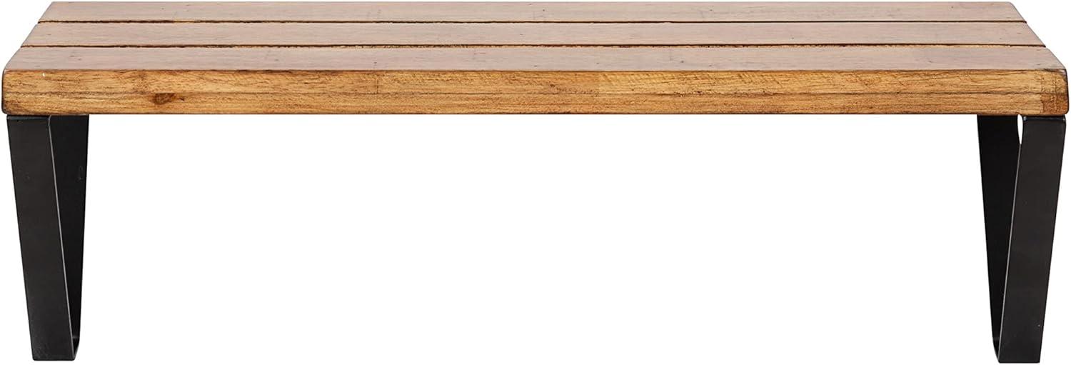 Kate and Laurel Samuels Rectangle Wood Floating Shelf, 24x8x8, Rustic Brown