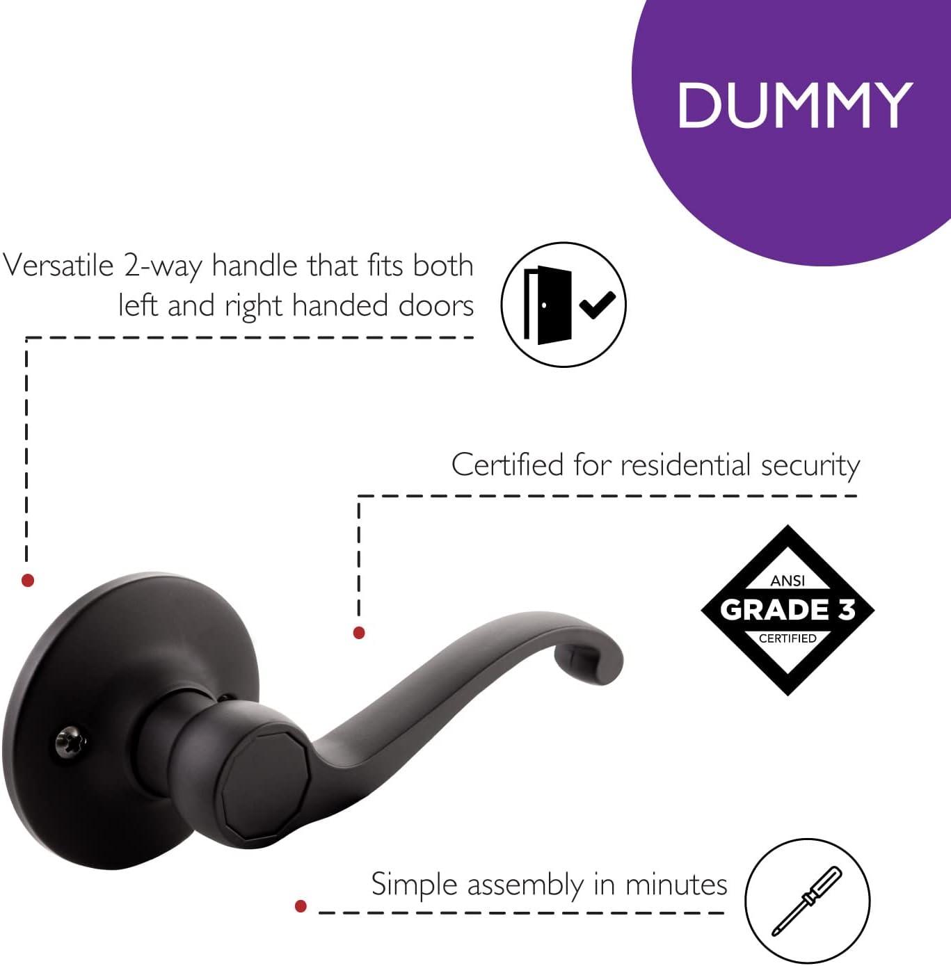 Design House 779223 Scroll Privacy Bed/Bath Door Lever