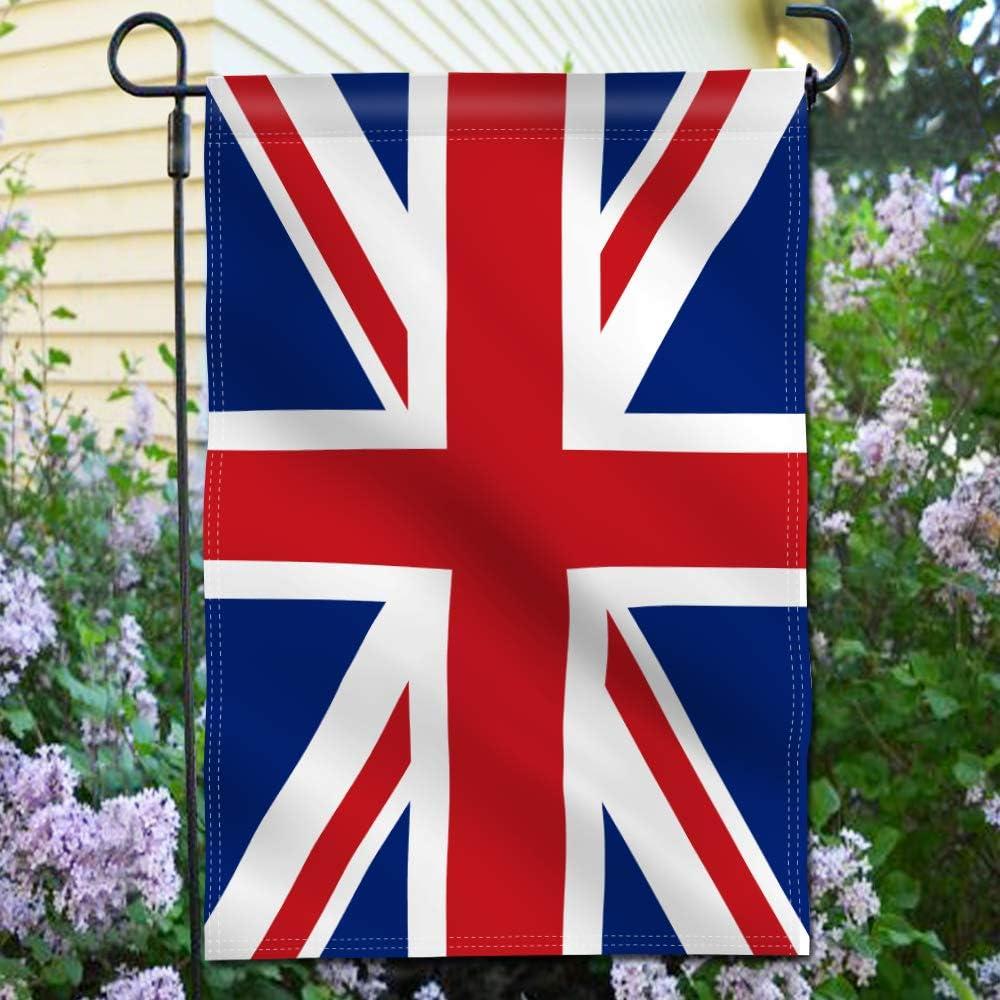 Anley Union Jack British UK Garden Flags - Double Sided Premium Garden Flag 18 x 12.5 Inch