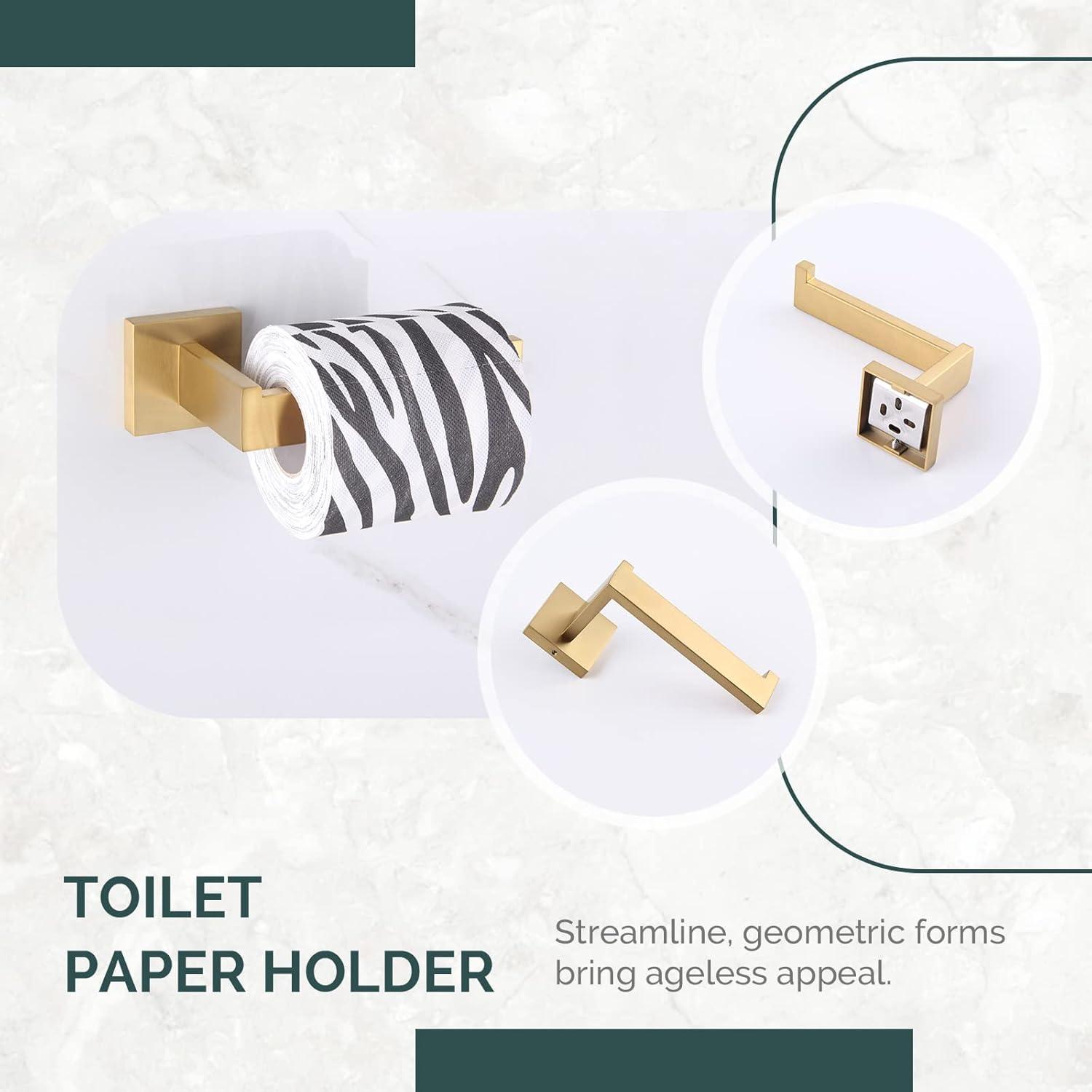 4 - Piece Bathroom Hardware Set