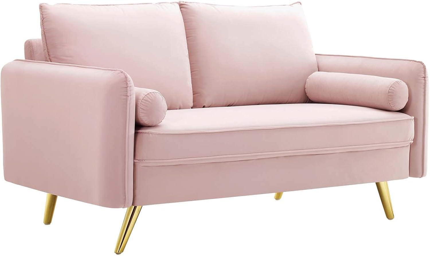 Revive Performance Velvet Loveseat