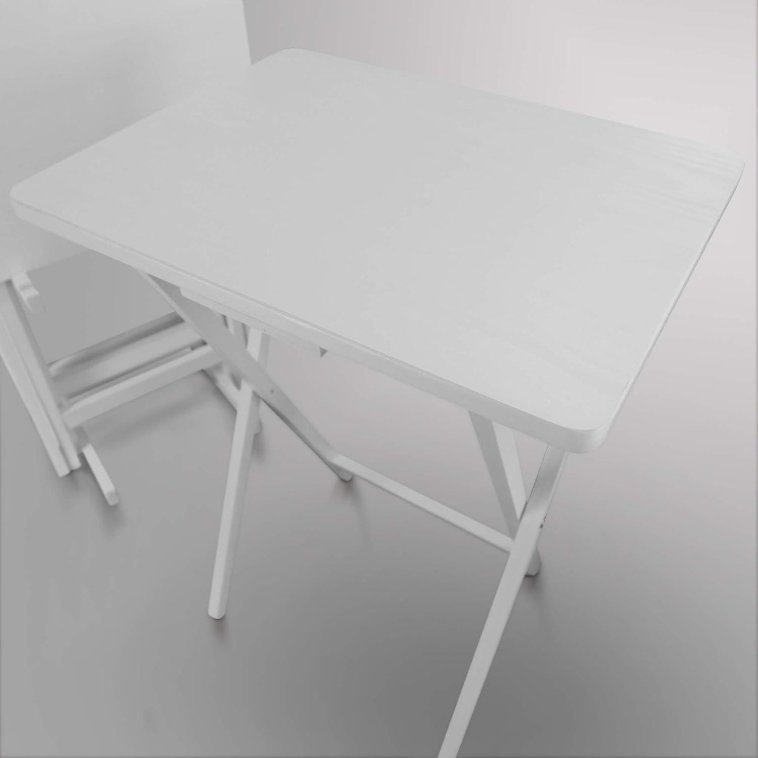 Yu Shan Co. USA, Ltd. 19'' Solid Wood Rectangular Portable Folding Table