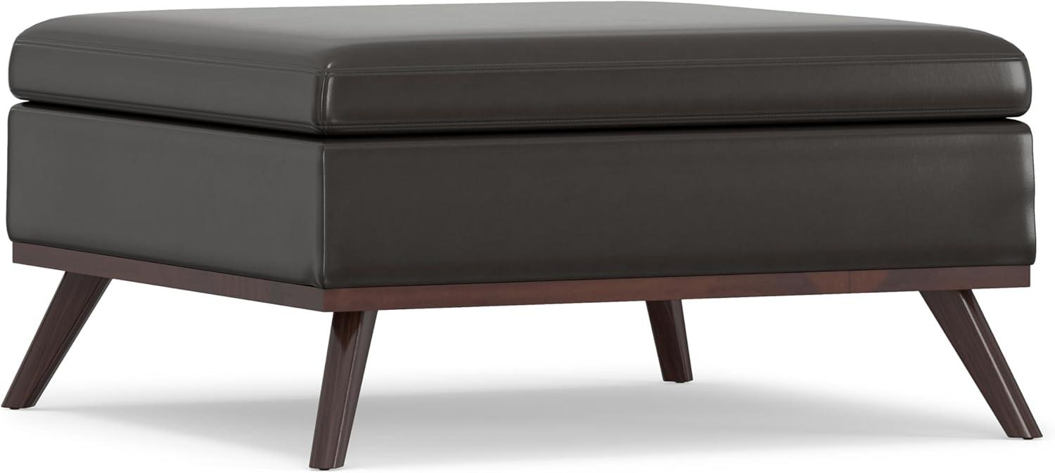 Owen Faux Leather Ottoman