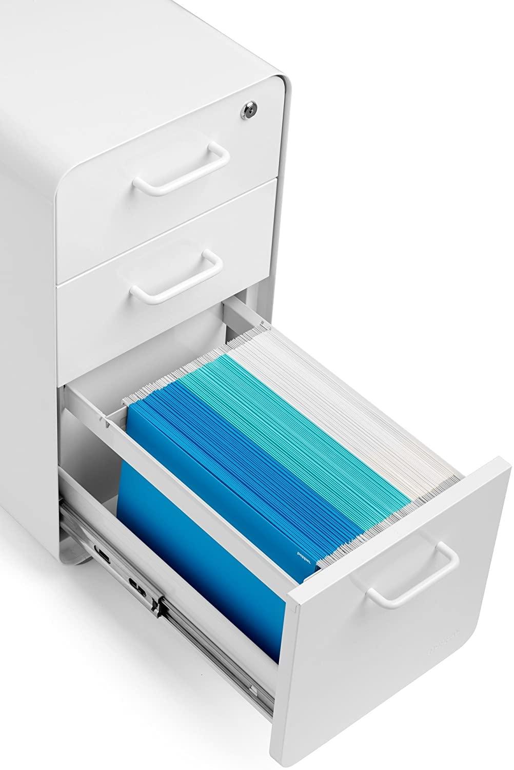 Slim Stow 3 - Drawer Vertical File Cabinet