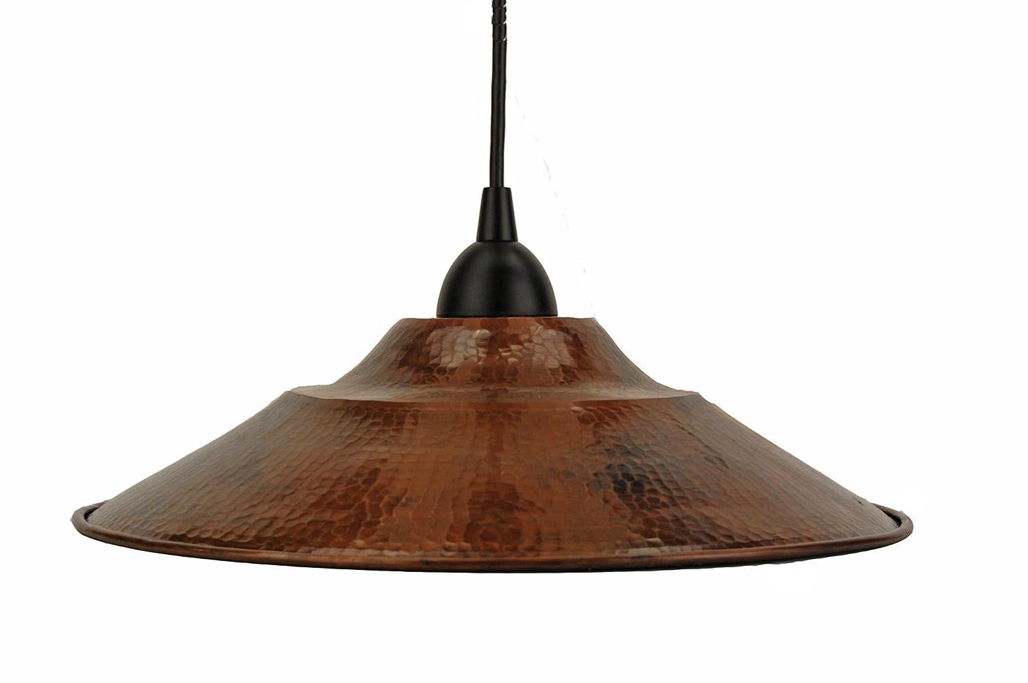 Premier Copper Products L400DB 3 in. Pendant Light Hand Hammered Copper