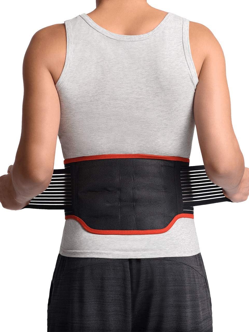 MAXAR Deluxe Bio-Magnetic Back Support Belt, Lumbar Support: BMS-511