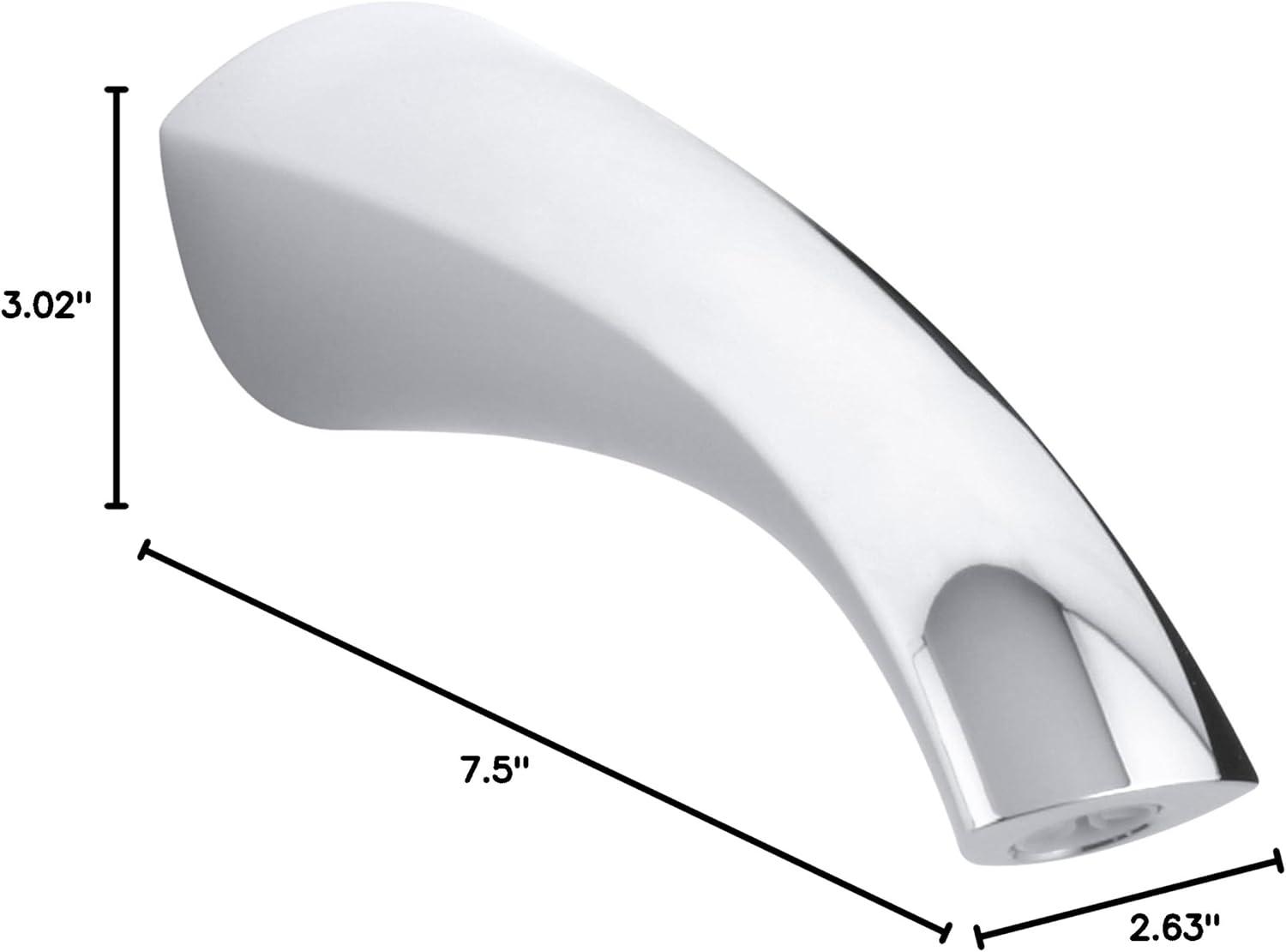 Alteo® Wall-Mount Non-Diverter Bath Spout