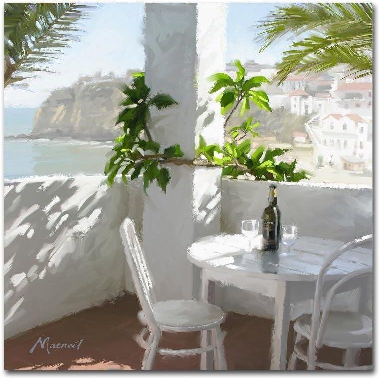 Mediterranean Café Still Life 24" x 24" Canvas Art