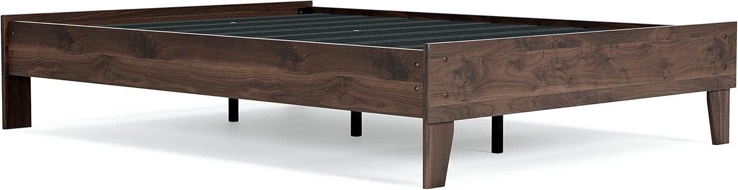 Calverson Platform Bed Mocha - Signature Design by Ashley