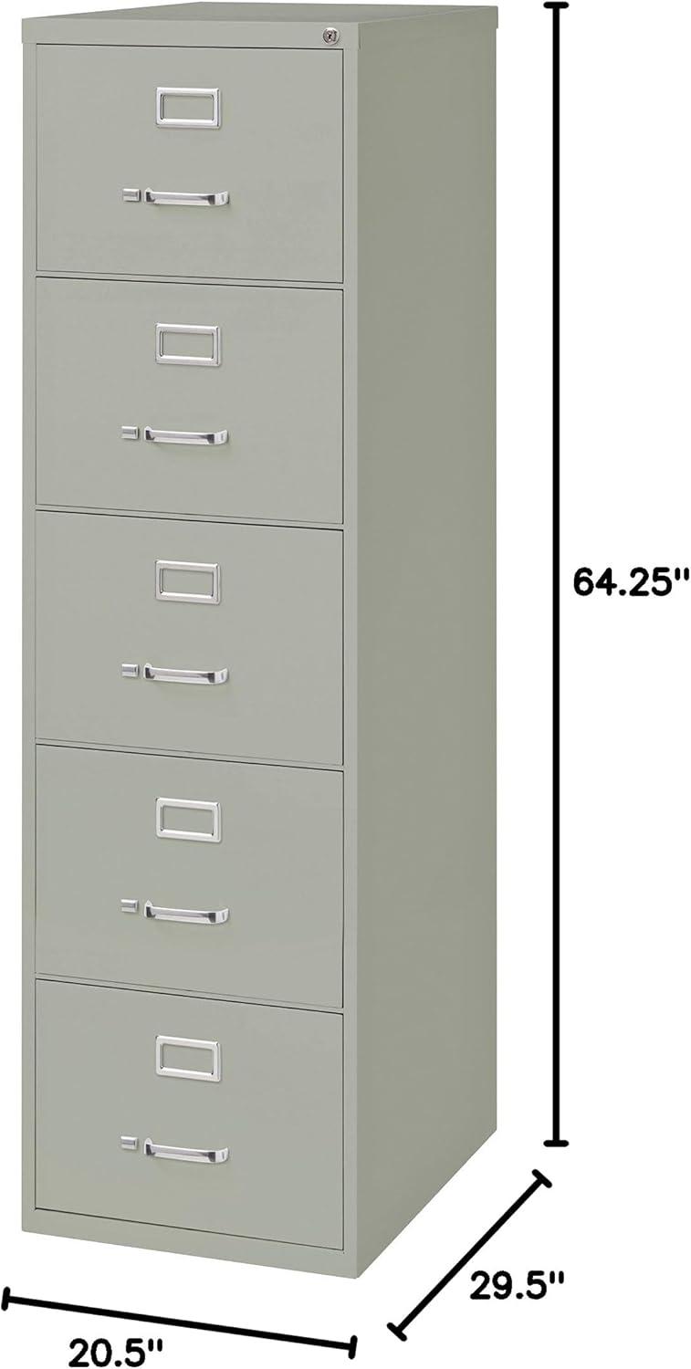 Fortress 18'' Wide 5 -Drawer Steel File Cabinet
