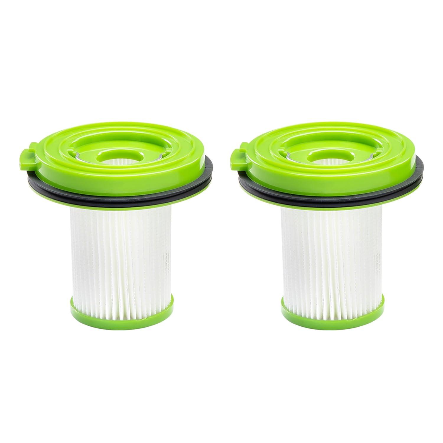 Greenworks 2-Pack Washable HEPA Vacuum Filter for Stick Vacuums