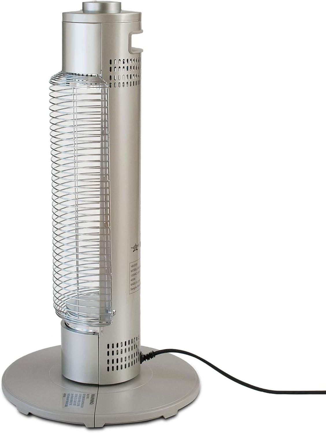 HeatMate HeatMate Sengoku 420 Watt 1433.04 BTU Electric High Efficiency Tower Space Heater