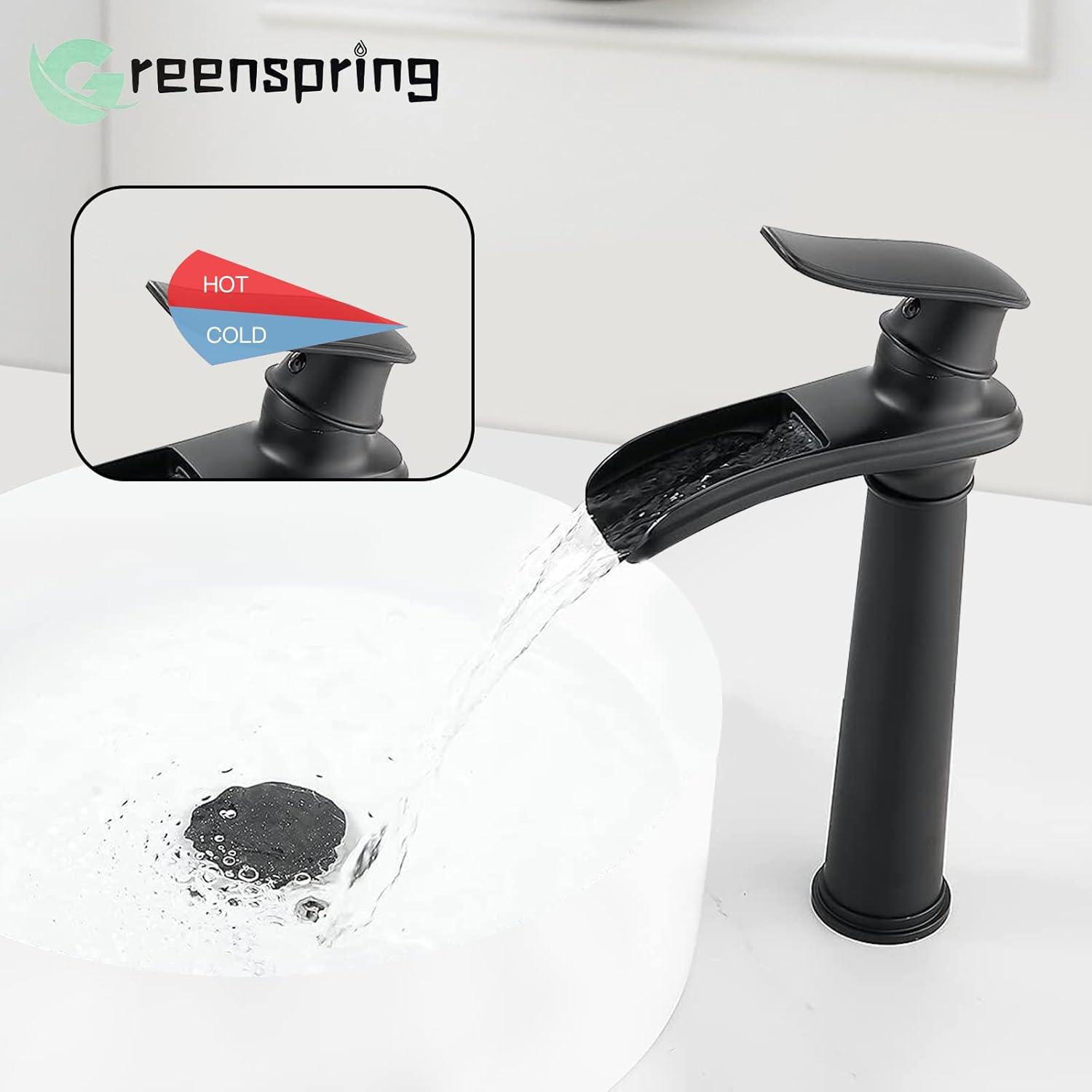 Vessel Sink Faucet Single-handle Bathroom Faucet with Drain Assembly